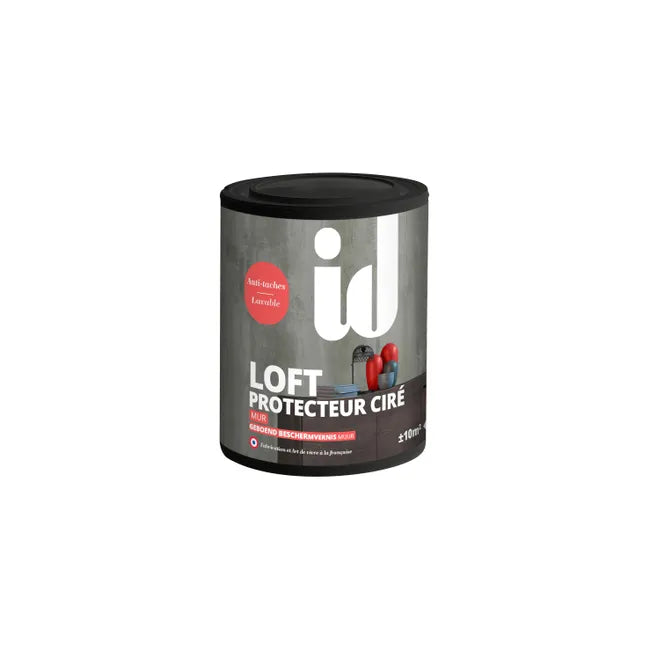 Vernis Protecteur loft ciré, ID, incolore mat, 1L