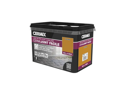 Joint facile pâte tous carrelages et mosaïques terracotta, CERMIX 2.5m² 0.75 kg