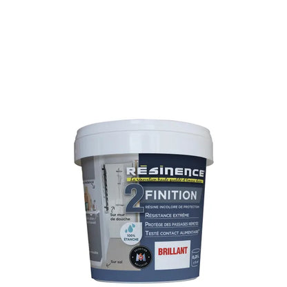 Résine évier protecteur RÉSINENCE, incolore brillant, 0.25 l