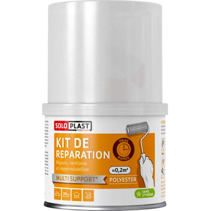 Kit de réparation polyester SOLOPLAST, 400g