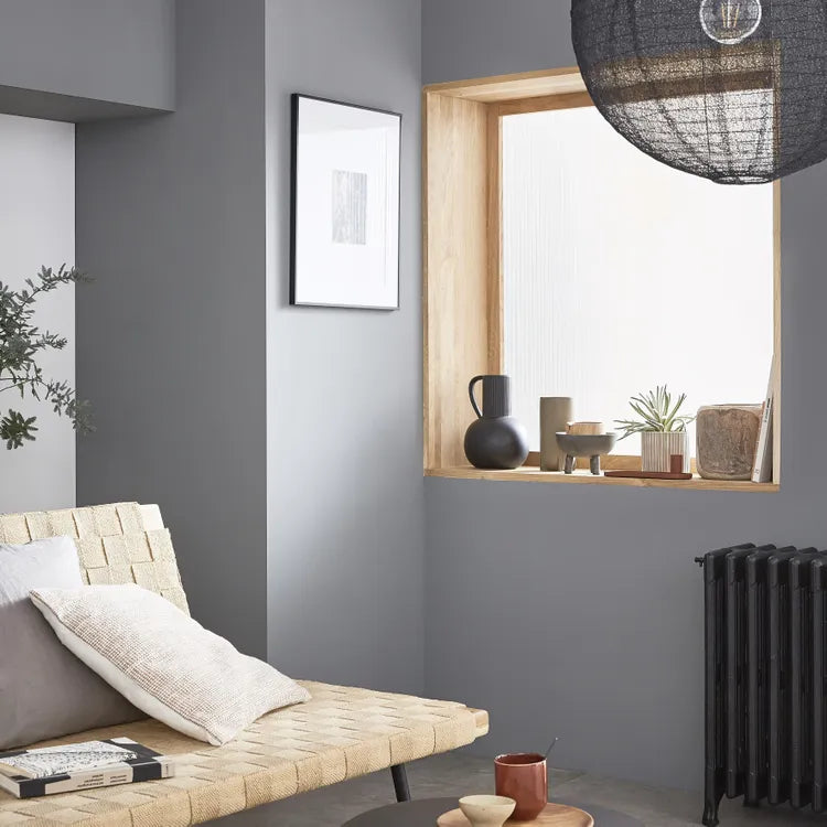 Peinture mur, boiserie gris graphite velours ENVIE Biosourcée 2L