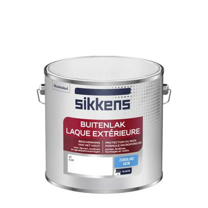 Peinture extérieure bois SIKKENS blanc satiné 2.5l