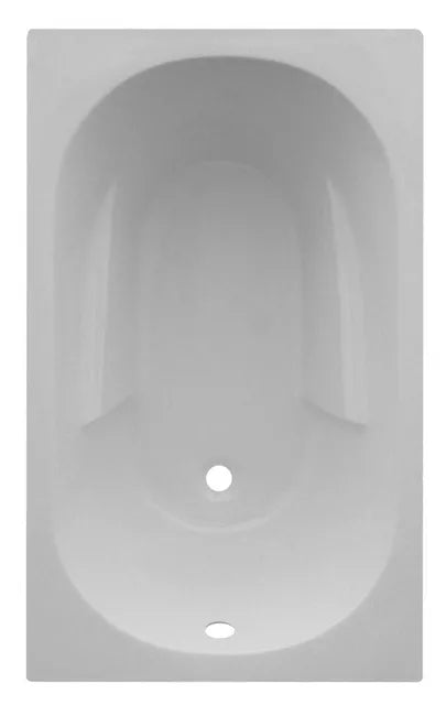Baignoire rectangulaire L.120x l.70 cm blanc, SENSEA Access confort