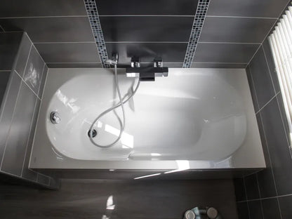 Baignoire rectangulaire L.120x l.70 cm blanc, SENSEA Access confort
