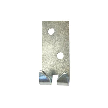 Arrêt chaîne de volet roulant acier zingué, H.45 x L.18 x P.14 mm AFBAT