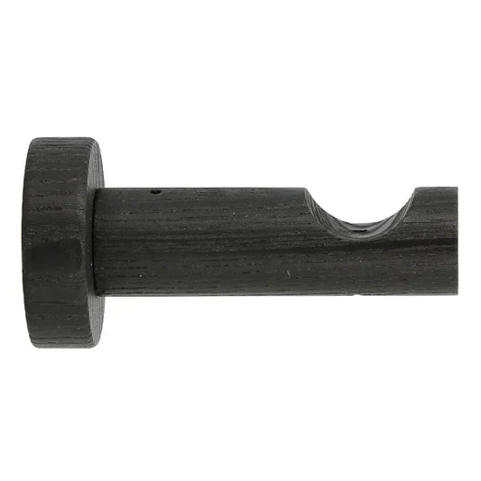 Support pour tringle à rideau Bohème 28mm noir brut MOBOIS