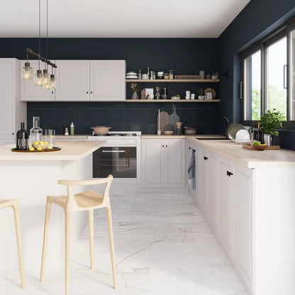 2 boutons de meuble En T Urban, acier noir verni