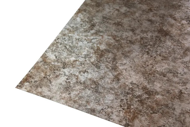 Tôle colle pvc lisse gris L.1000 x l.600 mm, Ep.1.13 mm