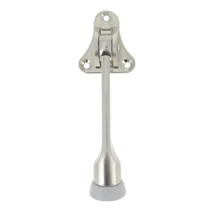 Arrêt de porte CHRISLIGNE acier nickelé gris, mat L.5 x H.13.7 x l.4.2 cm