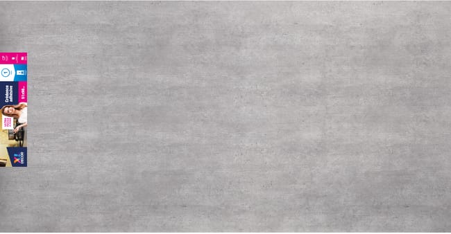 Crédence adhésive rigid travertin, aspect travertin gris, 51 cm x 98 cm
