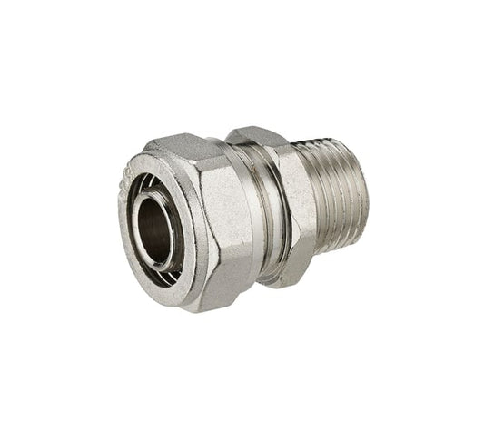 Raccord à compression mâle 15/21 (1/2") pour tube multicouche Ø20