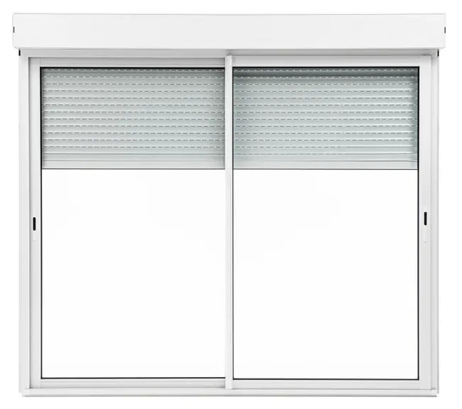 Volet Roulant électrique blanc pour baie coulissante Primo 215x180