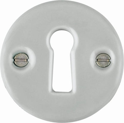 Rosace de fonction D5 MERIGOUS, porcelaine patiné entrée de clé