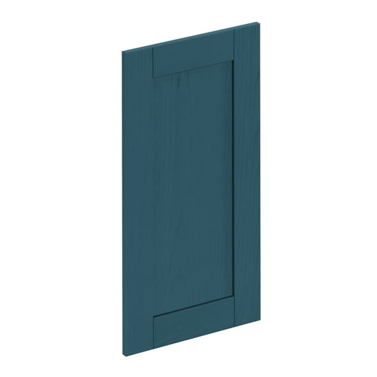 Porte de cuisine DELINIA ID Chicago bleu mat H.76.8 x l.39.7 cm