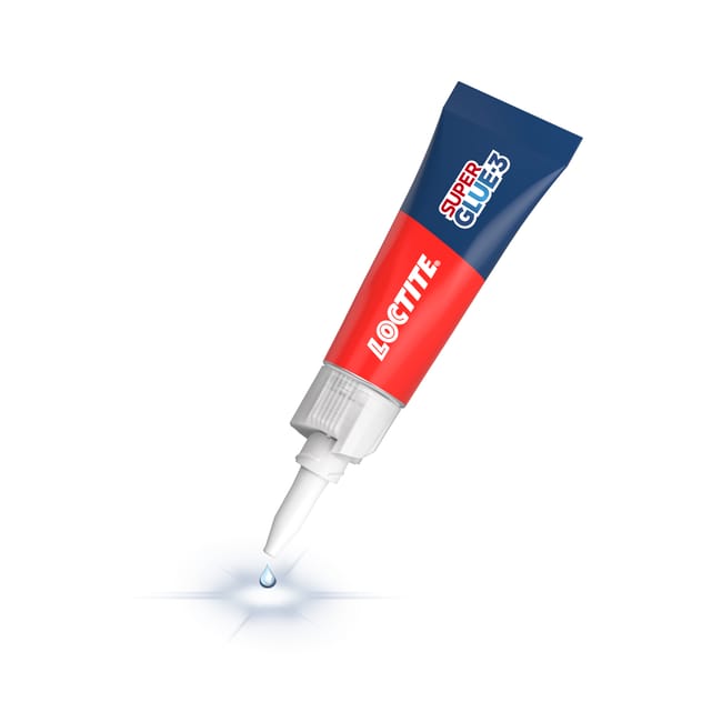 Lot de 3 colle de réparation Cyanoacrylate Super glue 3 universel LOCTITE, 3g t
