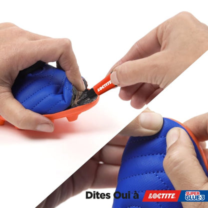 Lot de 3 colle de réparation Cyanoacrylate Super glue 3 power gel LOCTITE, 3g tr