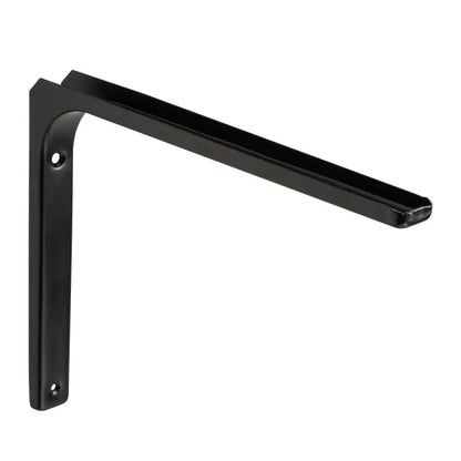 Equerre Modern acier peint noir, H.30 x P.40 cm