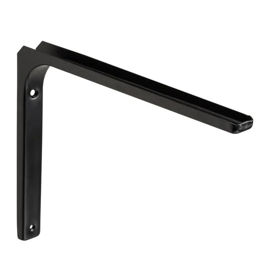 Equerre Modern acier peint noir, H.30 x P.40 cm