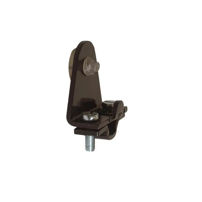 Butée d'arrêt de volet amovible ⌀8 mm en acier noir, H.55 x L.40 x P.20 mm AFBAT