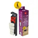 Embout pour escabeau, EasyClix Living, usage intérieur, plastique, HAILO, noir