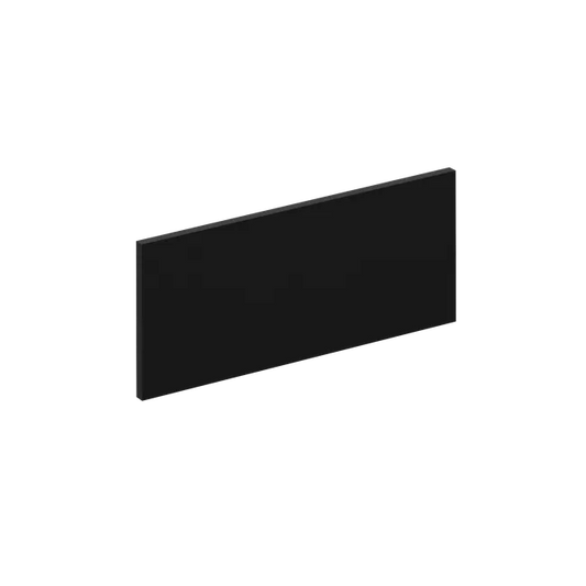 Façade de tiroir de cuisine Sofia noir mat H.25.3 x l.59.7 cm