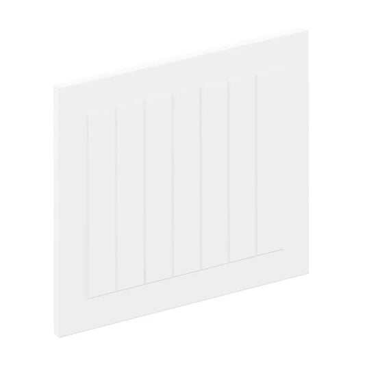 Façade de tiroir de cuisine Toscane blanc mat H.38.4 x l.44.7 cm