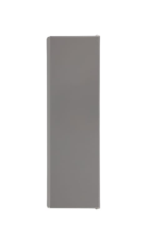 Entrée de lettres non normalisée volet extérieur RENZ acier gris