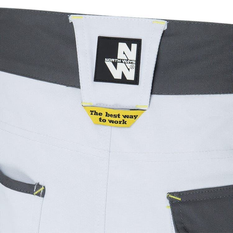 Pantalon de travail Cary-blanc-56 NINE WORTHS blanc, taille 52