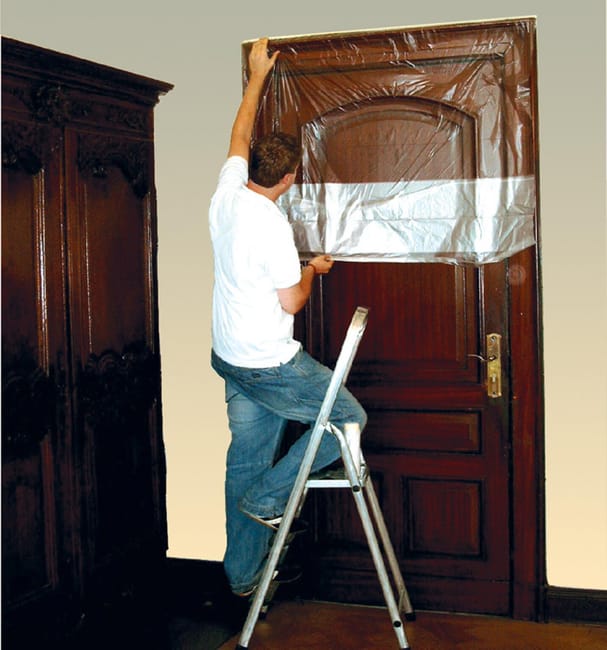 Film de protection et distributeur de protection, L.33 m x l.55 cm De5533