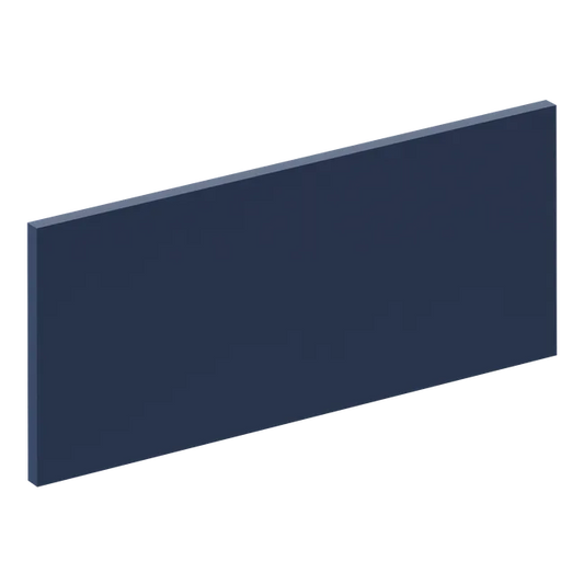 Façade de tiroir de cuisine Venise bleu marine mat H.25.7 x l.59.7 cm