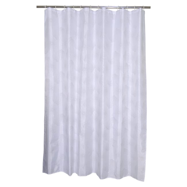 Rideau de douche 180 x 200 cm blanc SENSEA