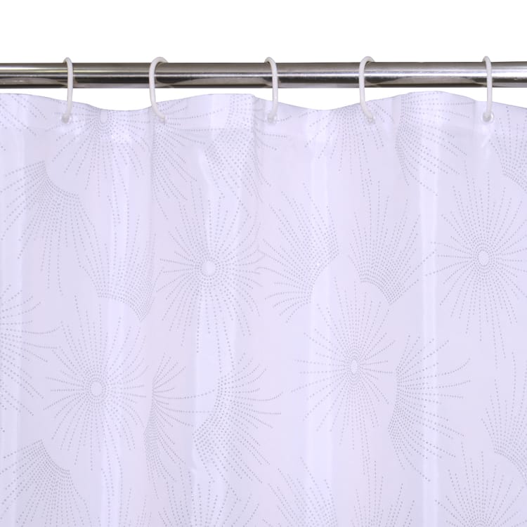 Rideau de douche 180 x 200 cm blanc SENSEA