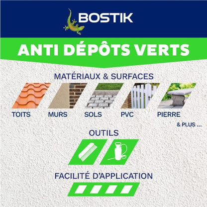 Traitement anti-dépots verts BOSTIK, 0.5 L Waterstop