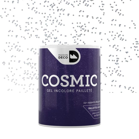 Peinture à effet, Cosmic MAISON DECO, argent, 1 l