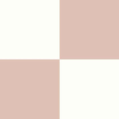Papier peint intissé Damier dreamland rose