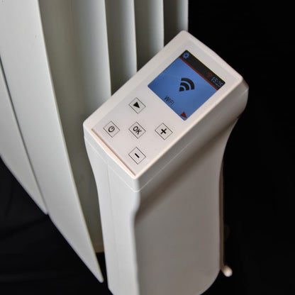 Radiateur électrique connecté à inertie fluide 1500W DELTACALOR Monza wifi