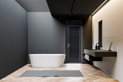 Porte fenêtre/volet roul.alu Essentiel H.215xl.100cm 1vt tirant D gris anthracit