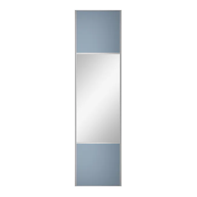 Porte de placard coulissante Fjord miroir l.66.2xH.250cm