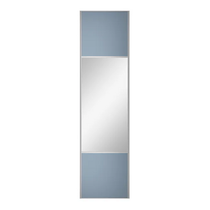 Porte de placard coulissante Fjord miroir l.66.2xH.250cm