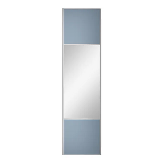 Porte de placard coulissante Fjord miroir l.66.2xH.250cm