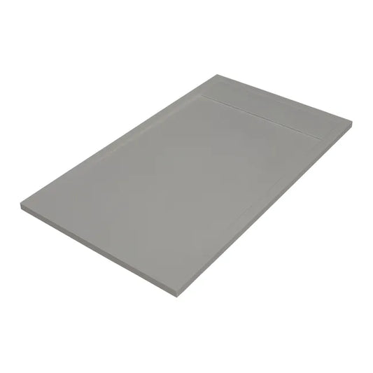 Receveur de douche résine gris / argent L.90 x l.70 Neo