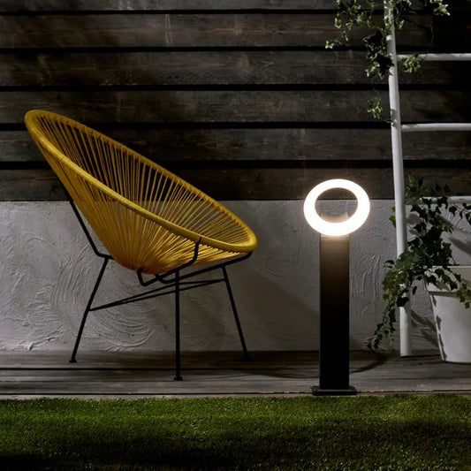 Potelet LED 1700 Lumen blanc neutre, anthracite Quito INSPIRE