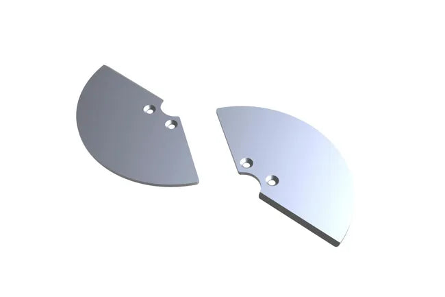 Lame pour tarière acier. FISKARS, manche inox L.10 cm