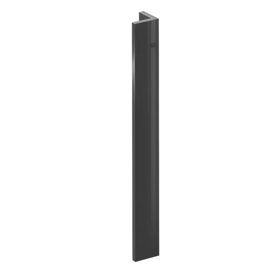 Fileur d'angle Sevilla gris foncé H.76.8 cm x L.9 cm x Ep.18 mm