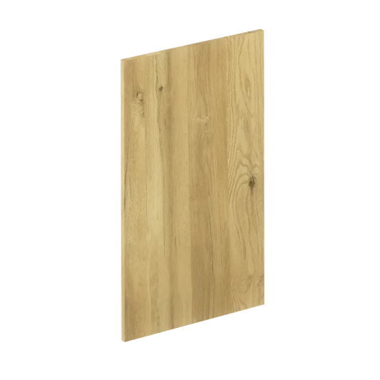 Façade de tiroir de cuisine Lugano effet chêne boréal mat H.76.8 x l.44.7 cm