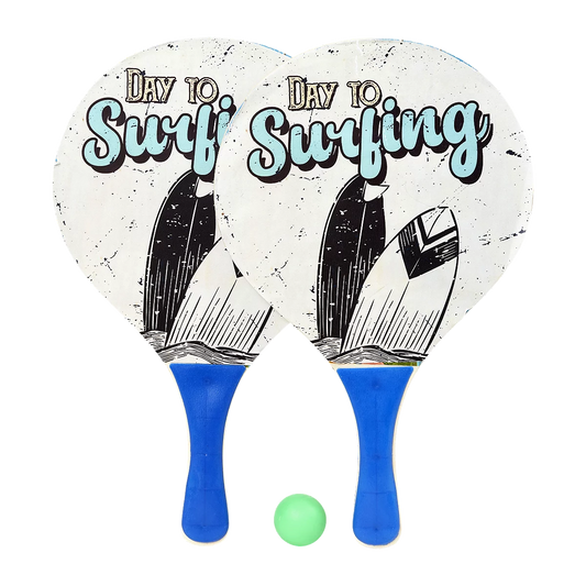 Jeu de raquettes JEU DE BEACH BALL EN BOIS