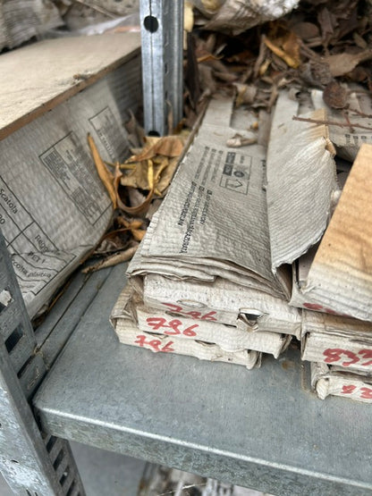 Lot de 2 plinthes carrelage Béton gris clair n°27, Ht. x L. 60 cm, Ep.8.9 mm