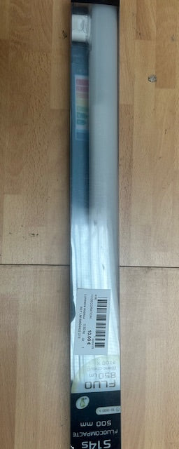 Tube fluorescent S14S 15W = 800Lm (équiv 75W) 2700K