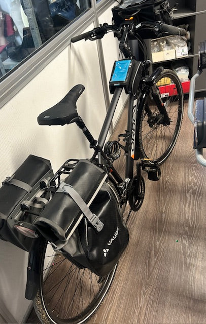 Vélo Orbea Trekking Équipé + Sacoches Vaude Étanches