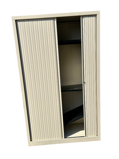 Armoire à rideaux Haute Beige 198X120